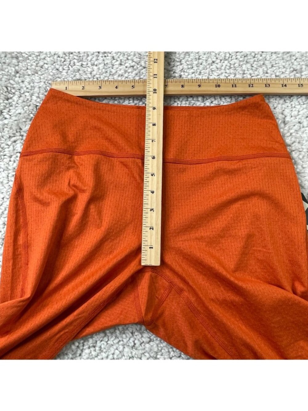 REI Co-op Lightweight Base Layer Tight Leggings Copper Clay Orange Womens Small - Picture 6 of 7